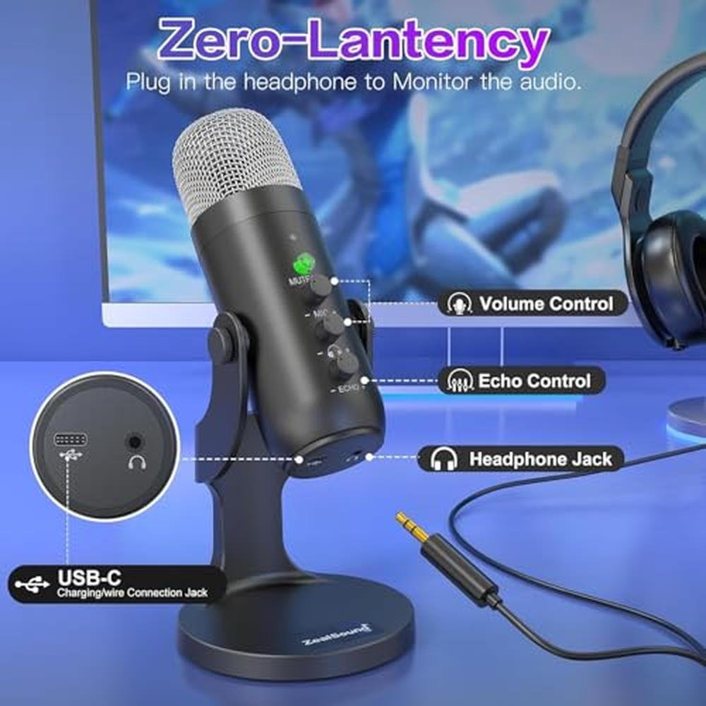 Wireless Microphone: ZealSound K66DG Noise Cancellation – Packaging