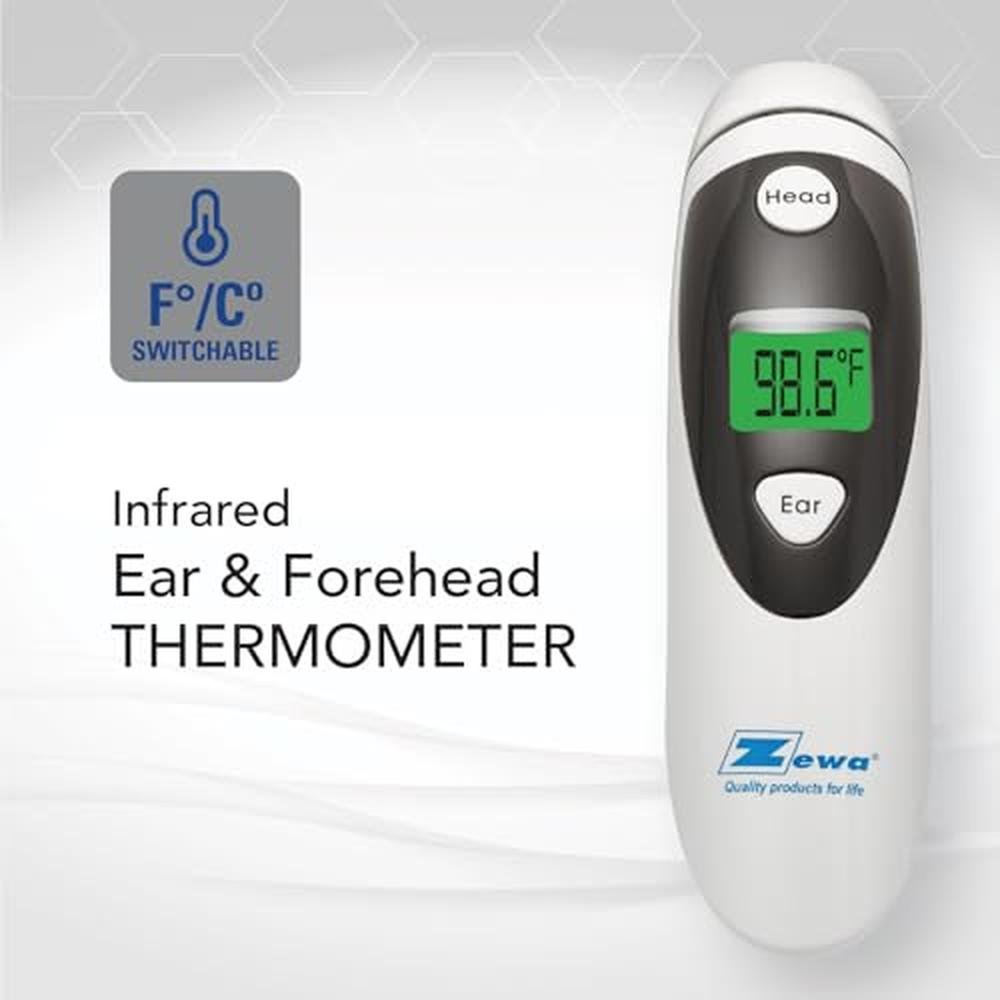 Zewa Infrared Thermometer: Professional Accuracy Forehead – Packaging