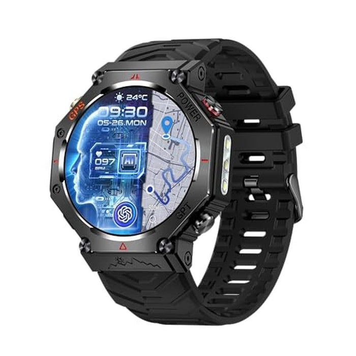 ZLKJ SW8 Smartwatch: 1.39 inch Stylish Smartwatch for Men – Front View