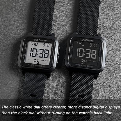 Zolohoni Square Men's Digital Watch – Packaging