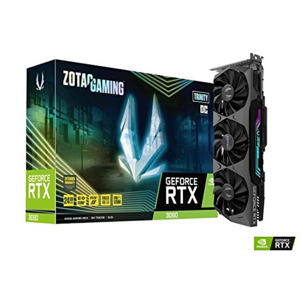 Gaming Zotac: Zotac GeForce RTX 3090 Trinity OC 24GB GDDR6X – Front View