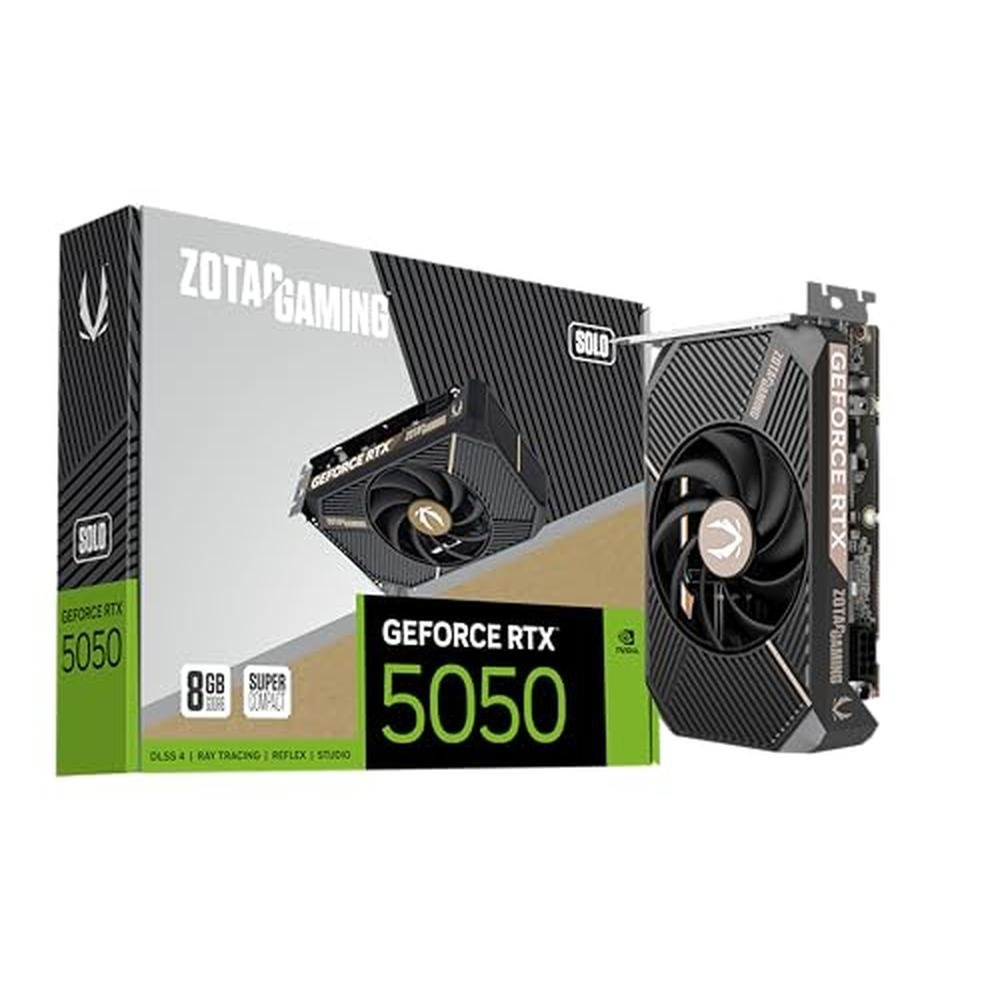 Gaming Zotac: Zotac GeForce RTX 5050 Solo DLSS – Front View