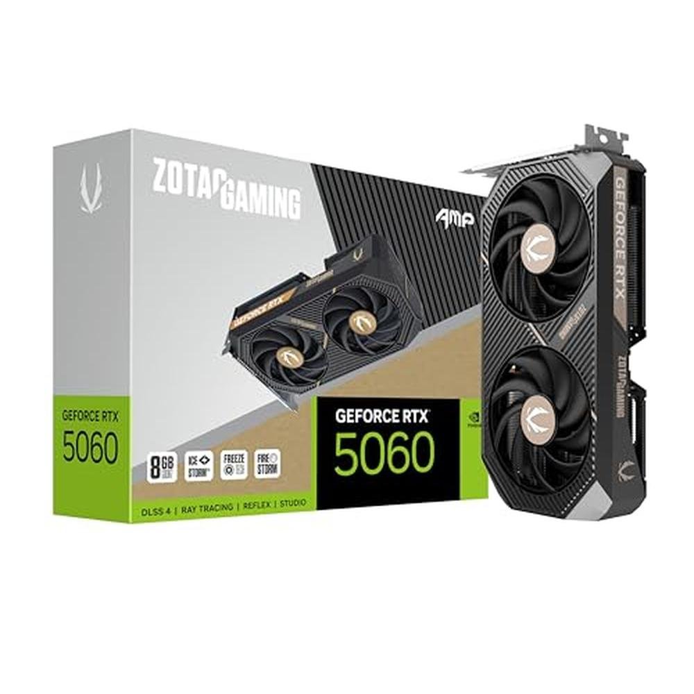 Gaming Zotac: Zotac GeForce RTX 5060 AMP DLSS – Front View