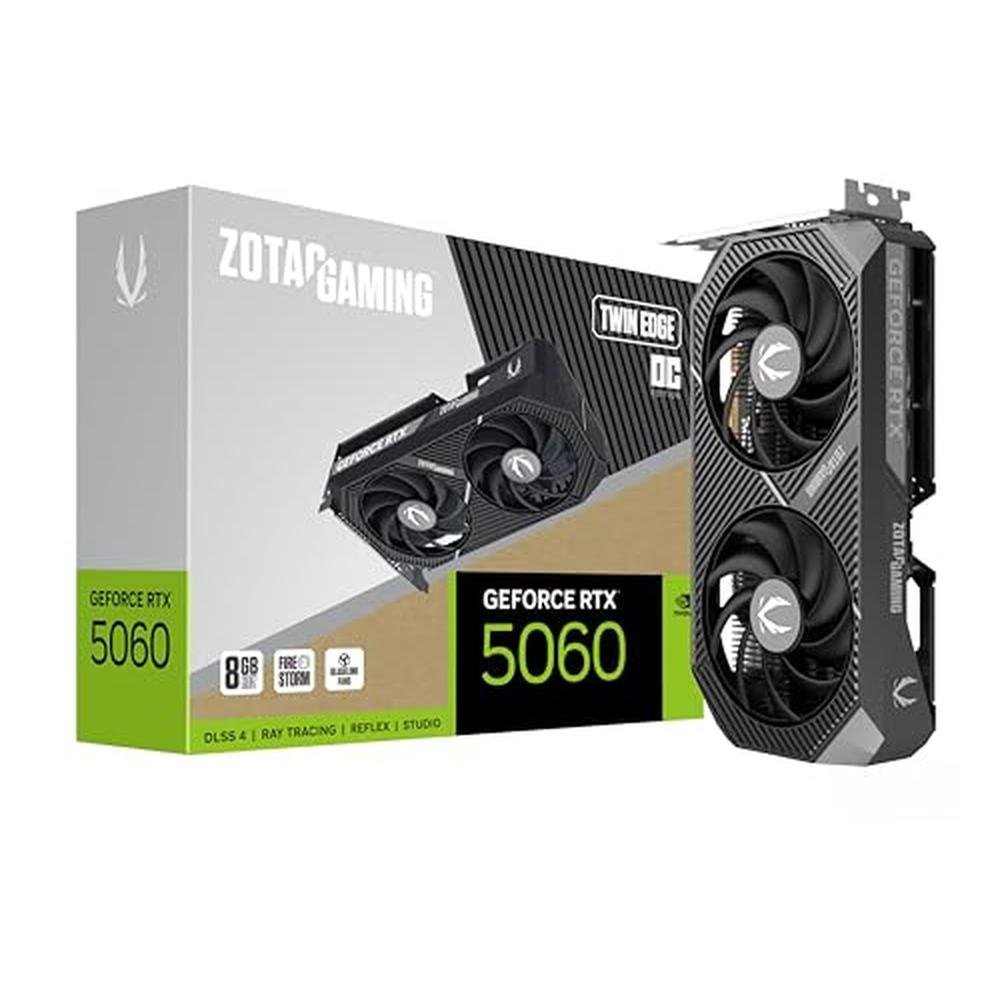 Gaming Zotac: Zotac GeForce RTX 5060 Twin Edge OC DLSS – Front View