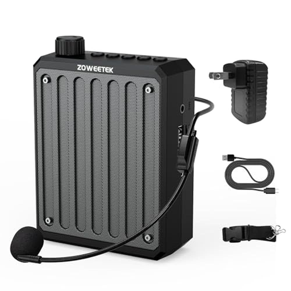 Voice Amplifier: ZOWEETEK Bluetooth Voice Amplifier – Front View