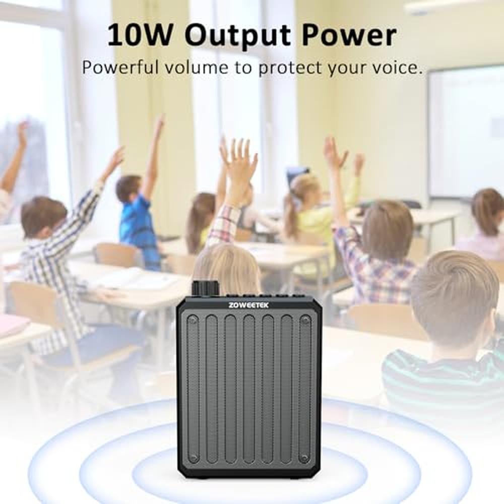 Voice Amplifier: ZOWEETEK Bluetooth Voice Amplifier – In Use