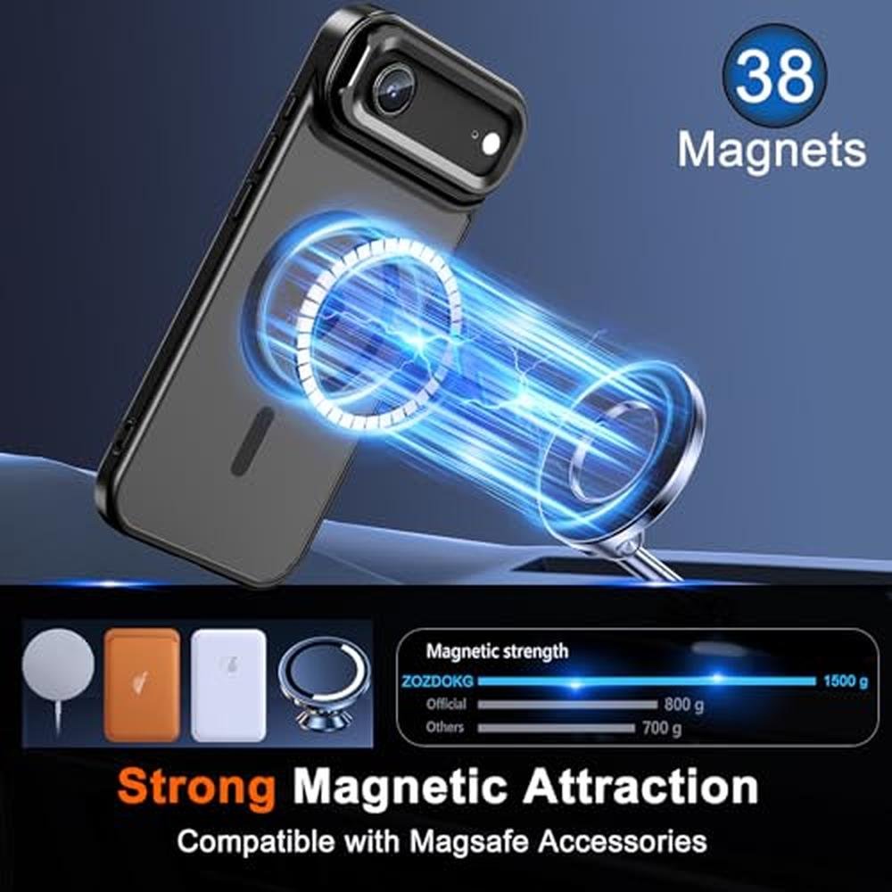 iPhone Air Case: ZOZDOKG Magnetic for iPhone 17 Air with – Close-up Detail