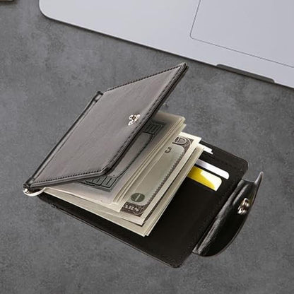 Wallet Men: Zrwcvxy Slim Bifold Leather Wallet – Packaging