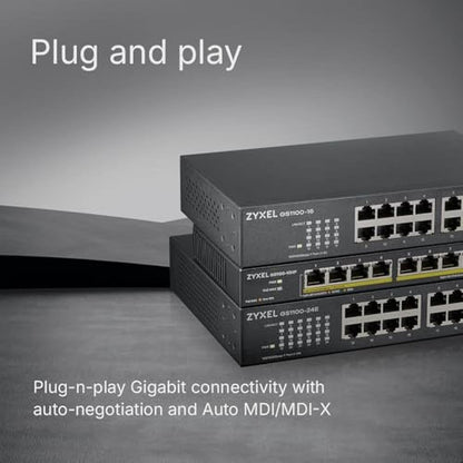 Zyxel 10-Port Gigabit Unmanaged Switch – Packaging