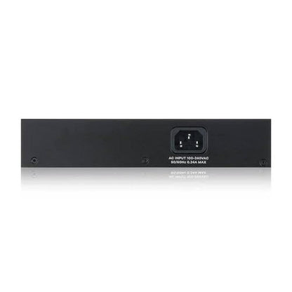 Zyxel Port: Zyxel GS1900-16 16-Port Gigabit Ethernet Switch – Side View