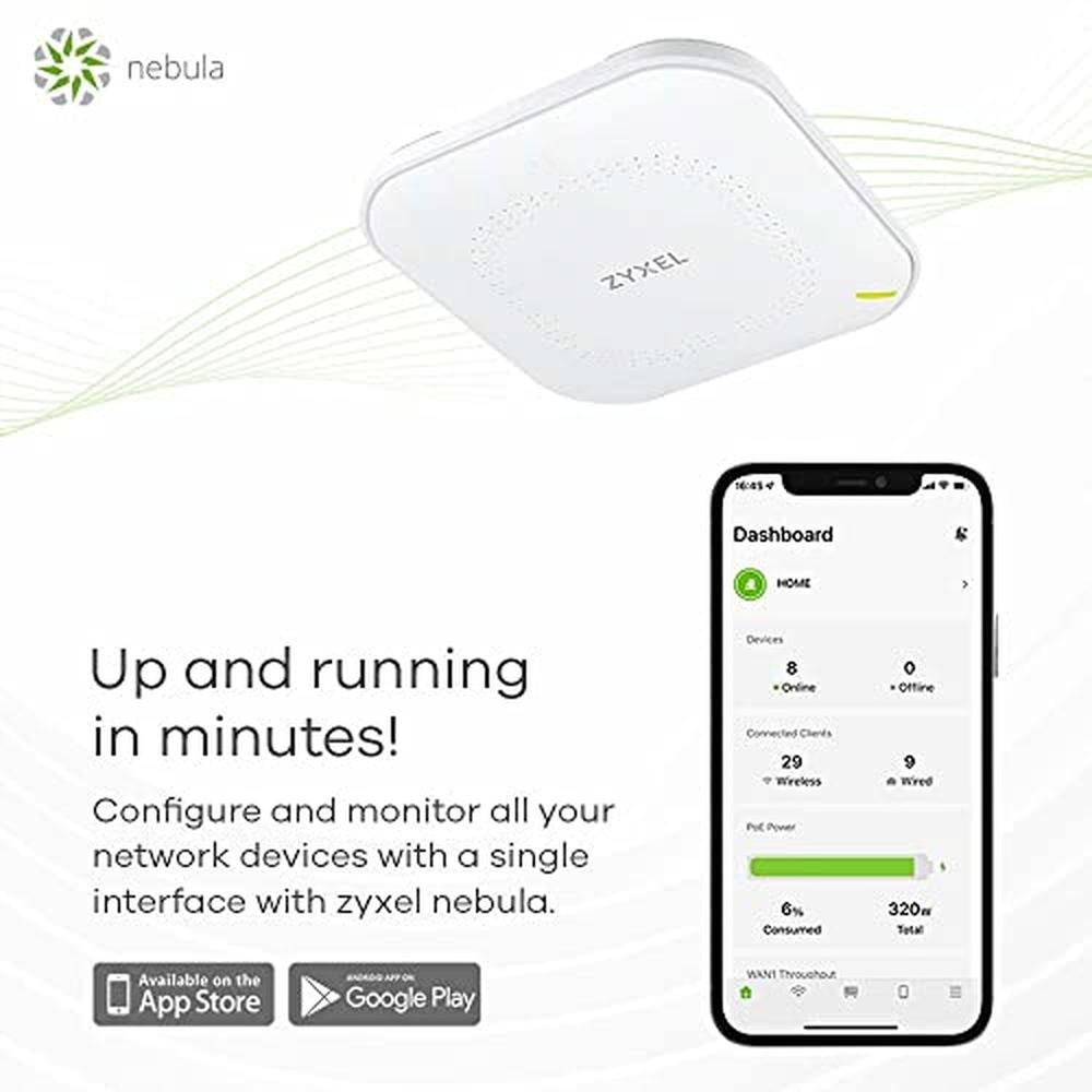 Zyxel WiFi 6 AX1800 Wireless Access Point – Packaging