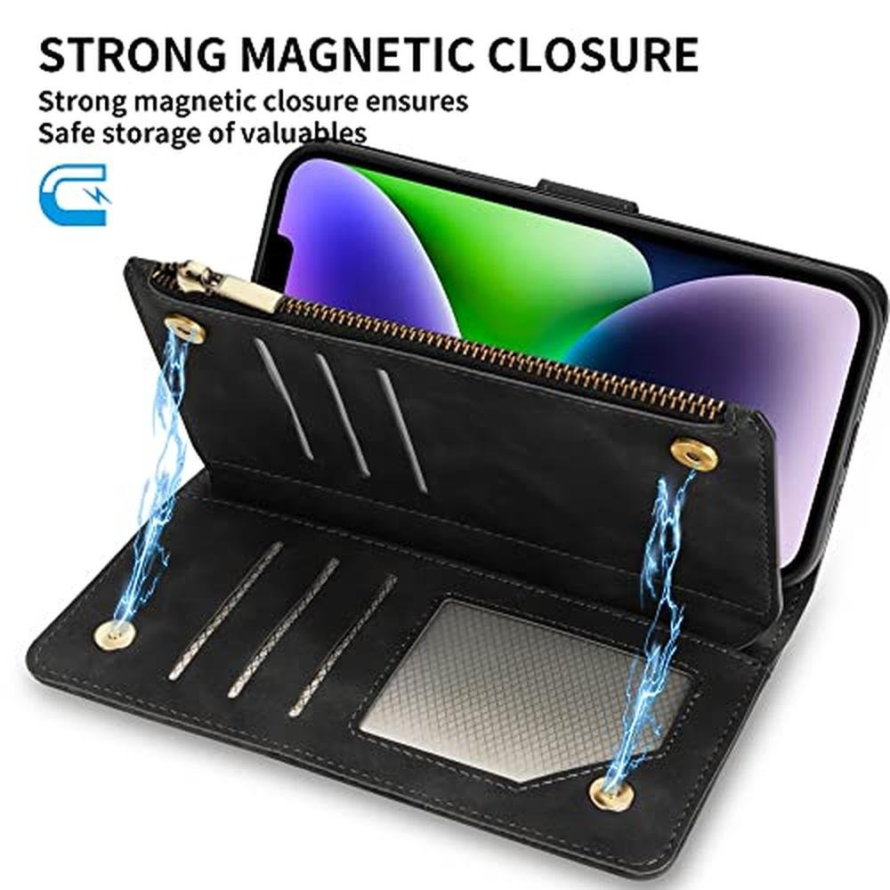 iPhone Plus Case: ZZXX iPhone 14 Plus Wallet Case with RFID – Packaging